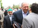 گزارش تصویری از استقبال دانشگاهیان و مردم شاهرود  از پروفسور علی اکبر جلالی  در دانشگاه صنعتی شاهرود